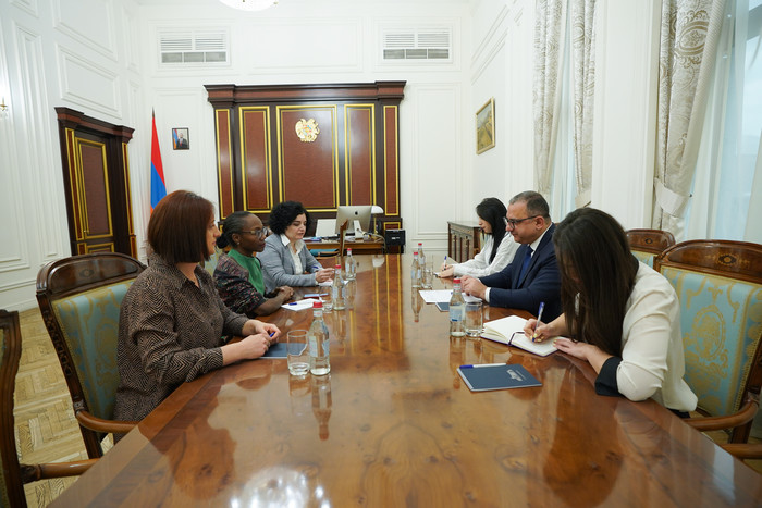 Փոխվարչապետ Տիգրան Խաչատրյանն  ընդունել է Համաշխարհային բանկի Հարավային Կովկասի տարածաշրջանային տնօր