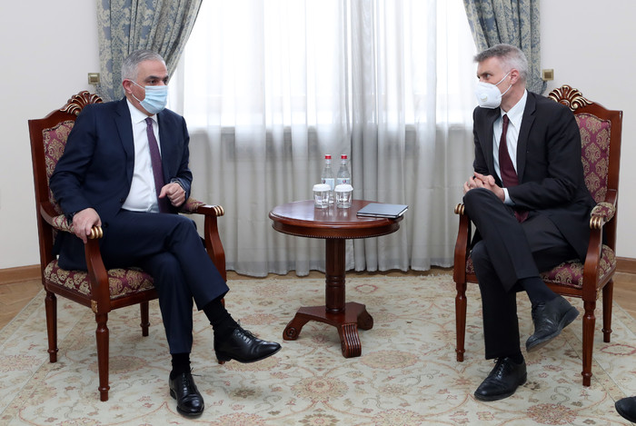 Փոխվարչապետ Մհեր Գրիգորյանը հանդիպում է ունեցել Համաշխարհային բանկի տարածաշրջանային տնօրենի հետ