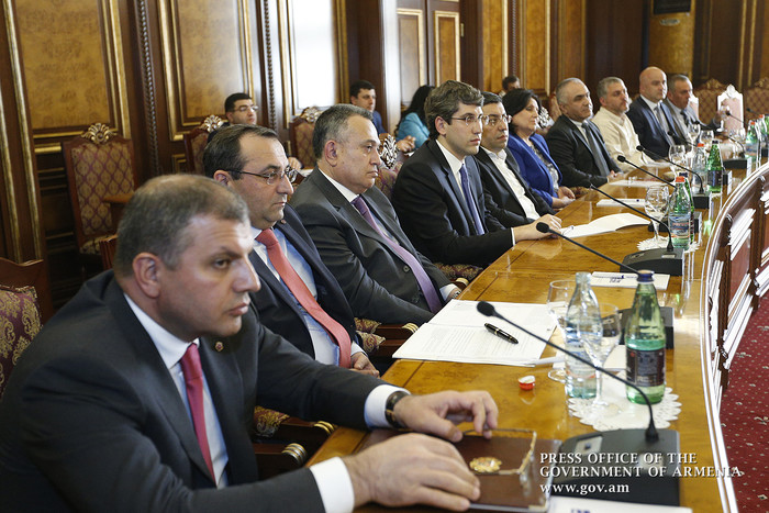 Վարչապետն ընդունել է գերմանացի մի խումբ գործարարների