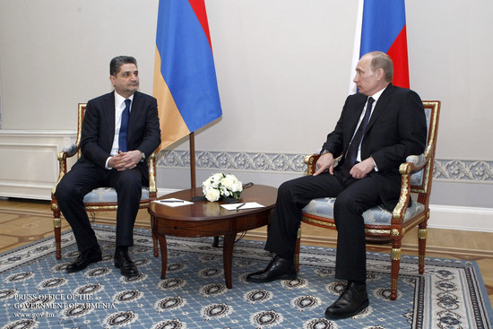 Տեղի է ունեցել ՀՀ և ՌԴ վարչապետների հանդիպումը