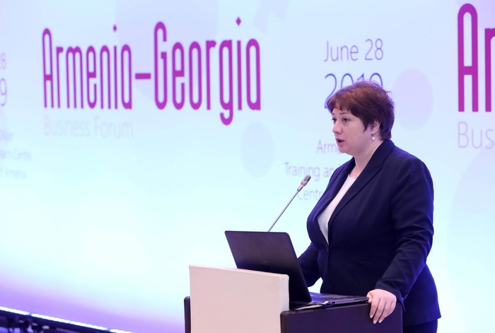 Փոխվարչապետ Տիգրան Ավինյանը ելույթով հանդես է եկել հայ-վրացական գործարար համաժողովի բացմանը