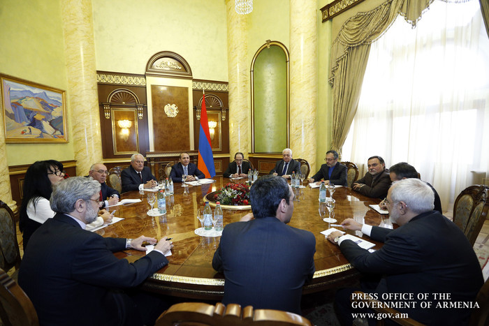 Վարչապետն ընդունել է Իրանի արտաքին գործերի նախարարին