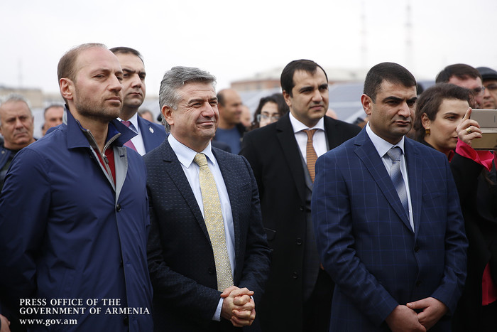 Վարչապետը ներկա է գտնվել «Թալին-1» արևային կայանի բացմանը