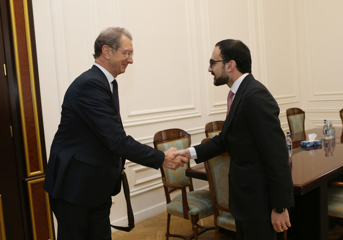 Փոխվարչապետի պաշտոնակատարն ընդունեց «Փոլ-Մոտ» հոլդինգի պատվիրակությանը
