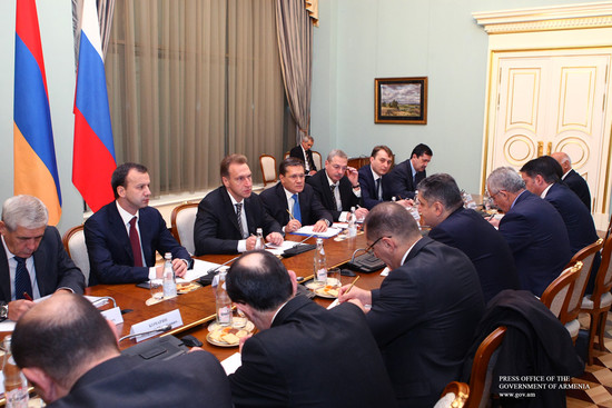 ՀՀ վարչապետ Տիգրան Սարգսյանը հանդիպումներ է ունեցել ՌԴ բարձրաստիճան պաշտոնյաների հետ