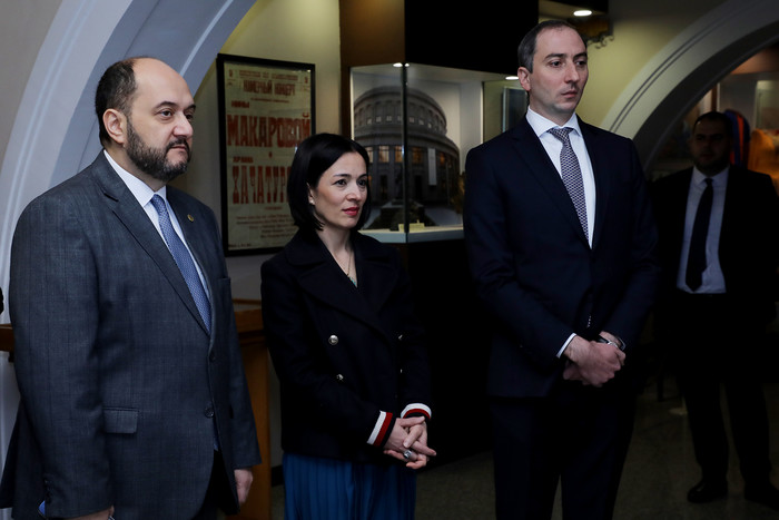 Արայիկ Հարությունյանը  մասնակցել է  Արամ Խաչատրյանի 120-ամյակին նվիրված նամականիշի մարման արարողությ