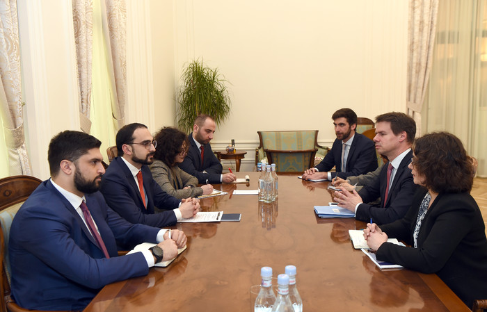 Փոխվարչապետ Տիգրան Ավինյանն ընդունել է Զարգացման ֆրանսիական գործակալության Հարավային Կովկասի գրասենյ