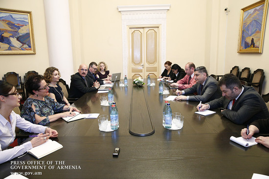 Քննարկվել են ազգային բրենդի մշակման ռազմավարությանը վերաբերող հարցեր