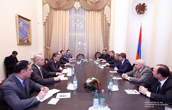 Վարչապետն ընդունել է Եվրասիական միջկուսակցական խորհրդակցություններին մասնակից քաղաքական ուժերի ներկա