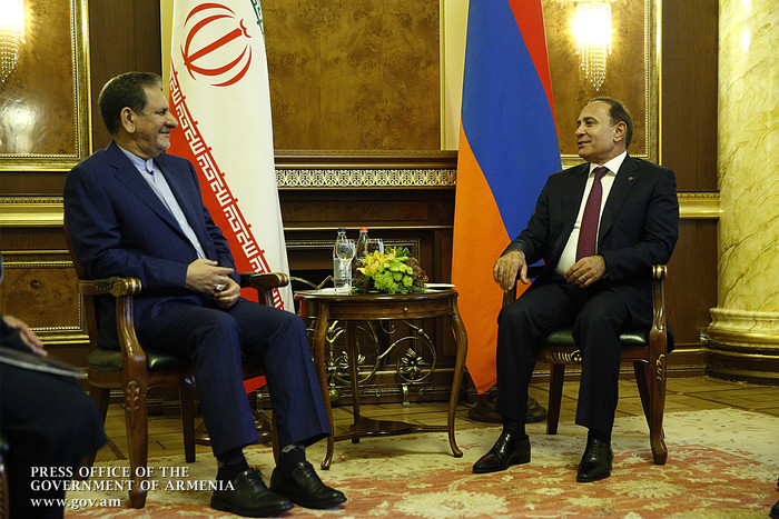 ՀՀ վարչապետը և ԻԻՀ առաջին փոխնախագահը քննարկել են հայ-իրանական համագործակցության հարցերի լայն շրջանա