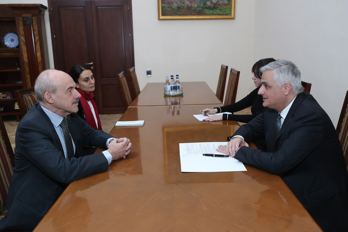 Փոխվարչապետ Մհեր Գրիգորյանն ընդունել է Գերմանիայի դեսպանին