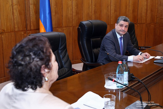 Վարչապետն ընդունել է «Ֆերմերների ազգային միավորման» անդամներին