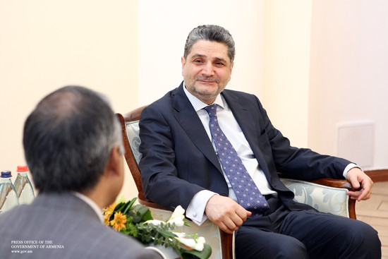 Վարչապետն ընդունել է ՀՀ-ում Հնդկաստանի նորանշանակ դեսպանին
