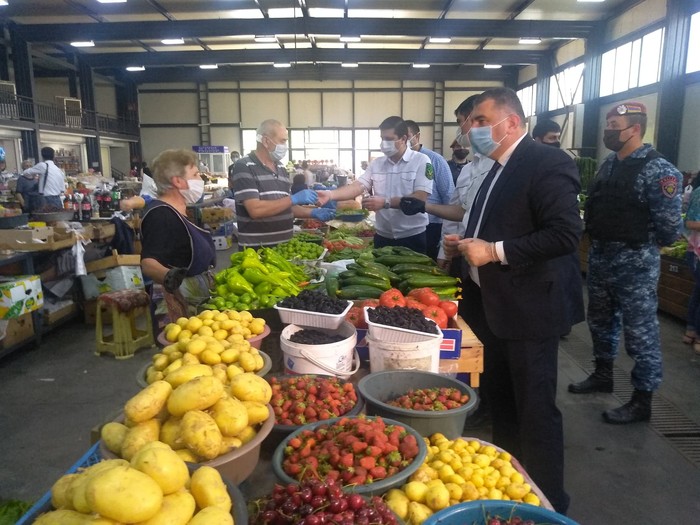 ՍԱՏՄ-ն շրջայց է կատարել հանրապետության գյուղատնտեսական  շուկաներում