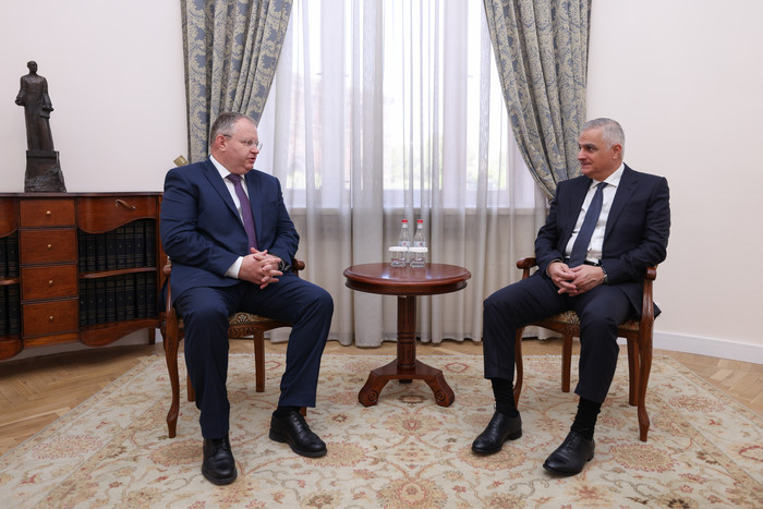 Փոխվարչապետ Մհեր Գրիգորյանն ընդունել է ԵՏՀ մրցակցության և հակամենաշնորհային կարգավորման նախարարին