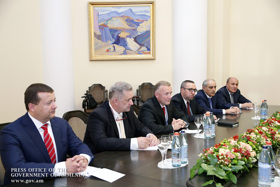 ՀՀ վարչապետն ընդունել է չեխ գործարարների պատվիրակությանը