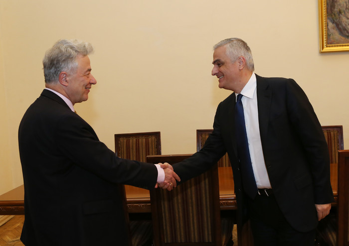 Մհեր Գրիգորյանն ընդունել է ԵԱԳԾ Եվրոպայի և Կենտրոնական Ասիայի տնօրինության գործադիր տնօրենին