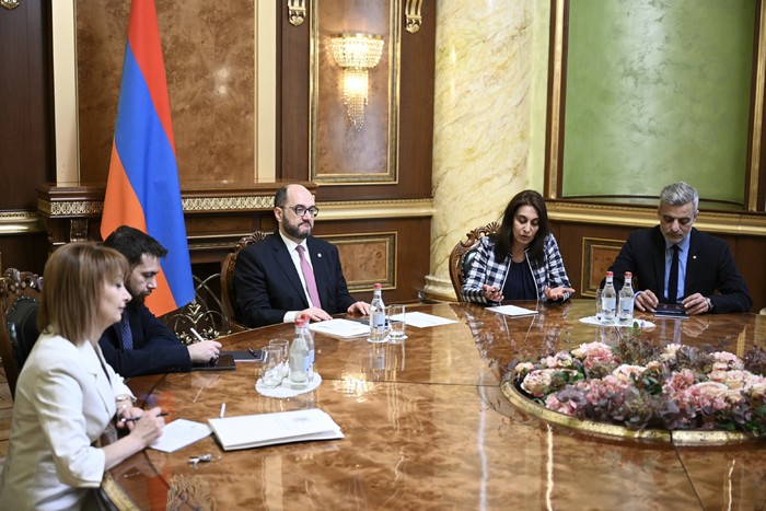 Արայիկ Հարությունյանը հանդիպել է Ֆրանկոֆոնիայի միջազգային կոմիտեի տնօրեն Զեյնա Մինայի  հետ