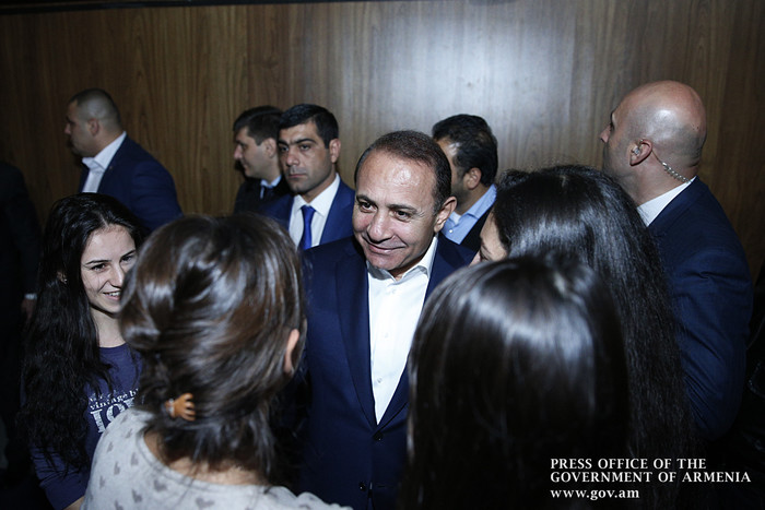Վարչապետ Աբրահամյանը ներկա է գտնվել Երիտասարդության համաշխարհային օրվան նվիրված տոնական միջոցառմանը