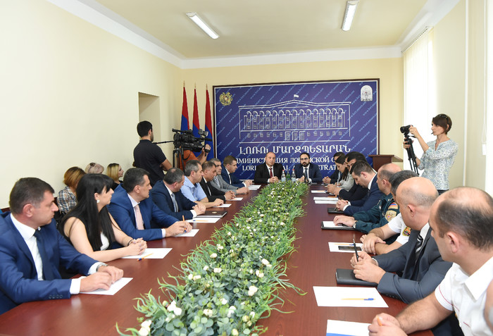 Փոխվարչապետ Տիգրան Ավինյանը աշխատանքային այցով Լոռու մարզում էր