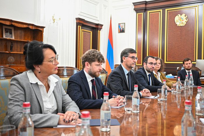 Փոխվարչապետ Տիգրան Խաչատրյանն ընդունել է  Ֆրանսիայի Օվերնյ-Ռոն-Ալպեր շրջանի պատվիրակությանը