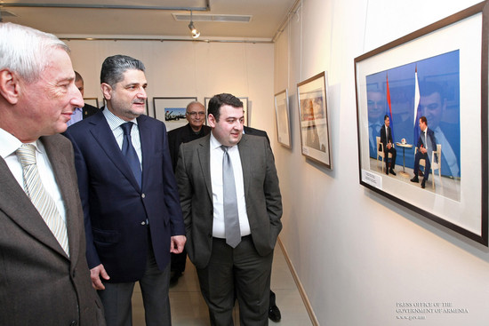 Երևանում բացվել է հայ-ռուսական դիվանագիտական հարաբերությունների հաստատման 20-ամյակին նվիրված լուսանկ