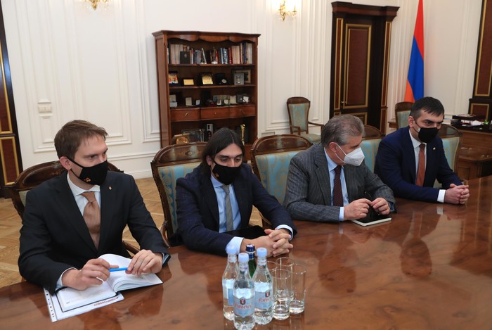 Փոխվարչապետ Տիգրան Ավինյանն ընդունել է «Ռենկո» ընկերության գլխավոր գործադիր տնօրենին
