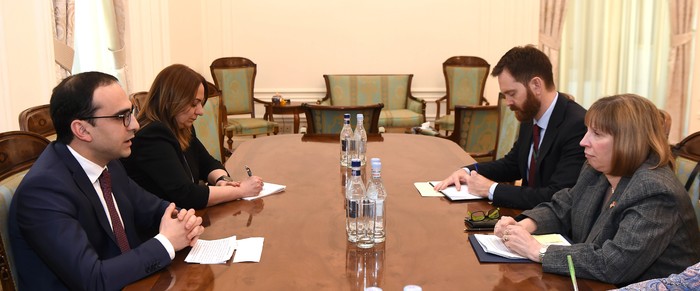 Փոխվարչապետ Տիգրան Ավինյանն ընդունել է ԱՄՆ դեսպանին