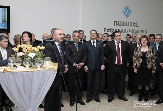 Տիգրան Սարգսյանը մասնակցել է «Ռաֆայել» բժշկական կենտրոնի բացմանը