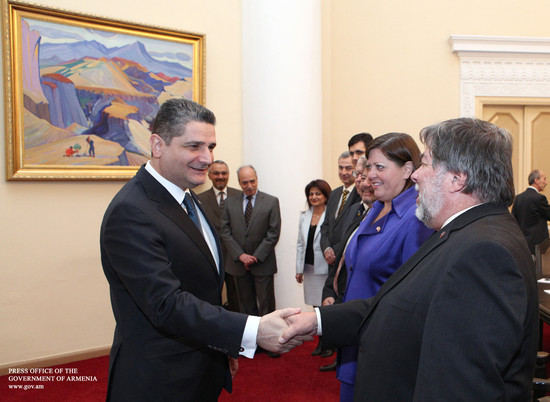 Տիգրան Սարգսյանն ընդունել է Սթիվ Վոզնյակին