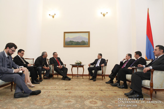Տիգրան Սարգսյանը Միլան Ցաբրնոխի հետ քննարկել է ՀՀ-ԵՄ հարաբերություններին առնչվող հարցեր