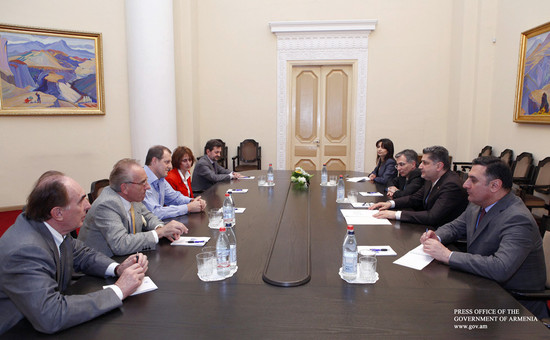 Քննարկվել են տեքստիլ արդյունաբերության ոլորտում հայ-իտալական համագործակցությանը վերաբերող հարցեր