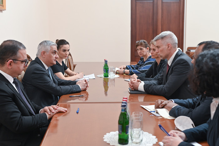 Փոխվարչապետ Մհեր Գրիգորյանն ընդունել է ՀԲ տարածաշրջանային տնօրենին