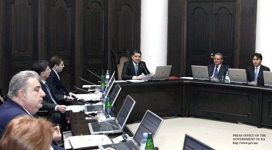 ՀՀ վարչապետ Տիգրան Սարգսյանի ներածական ելույթը կառավարության նիստում