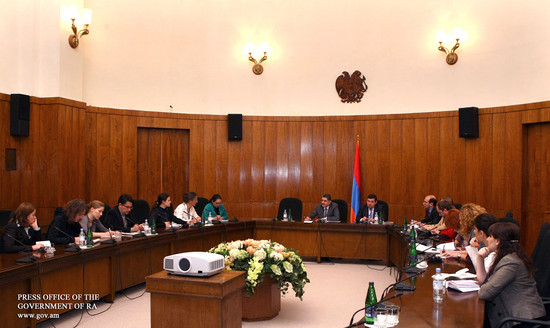 Հանդիպում եվրոպացի լրագրողների հետ