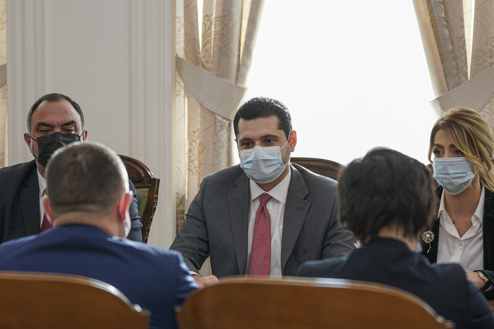 Փոխվարչապետ Մաթևոսյանն ընդունել է Լիտվայի ոստիկանապետ Պոժելային