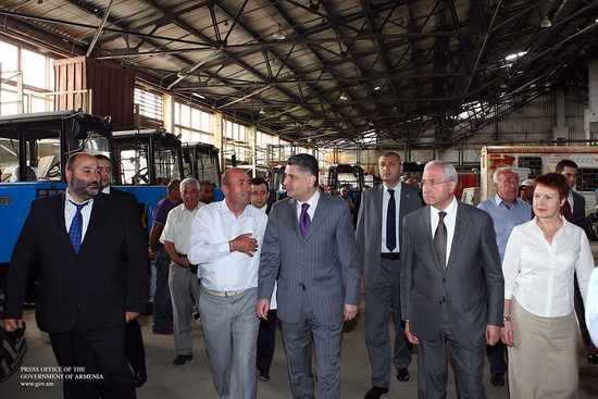 Հայաստան է ներկրվել բելառուսական տրակտորների առաջին խմբաքանակը