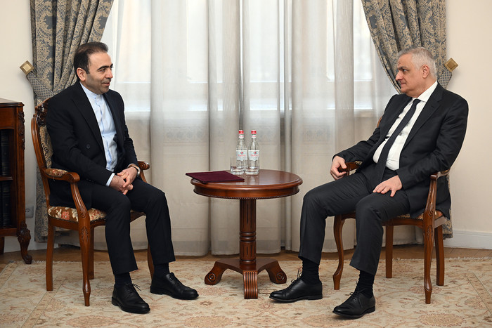Փոխվարչապետ Մհեր Գրիգորյանն ընդունել է Իրանի նորանշանակ դեսպանին