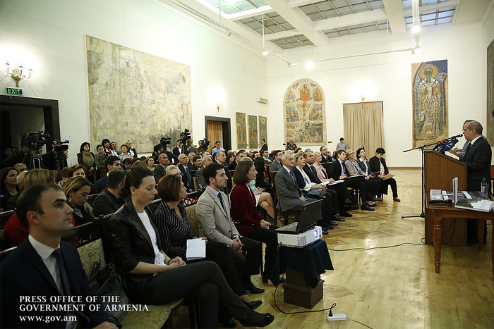 Վարչապետը ներկա է գտնվել Հայաստանին «Եվրոպա Նոստրա» մրցանակի հանձնման արարողությանը