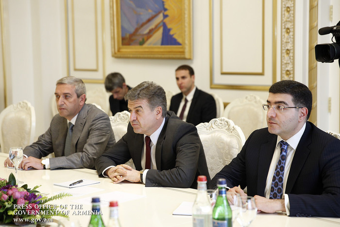 Կարեն Կարապետյանն ընդունել է «Ռուսական երկաթուղիներ» ԲԲԸ փոխնախագահ Ալեքսանդր Միշարինին