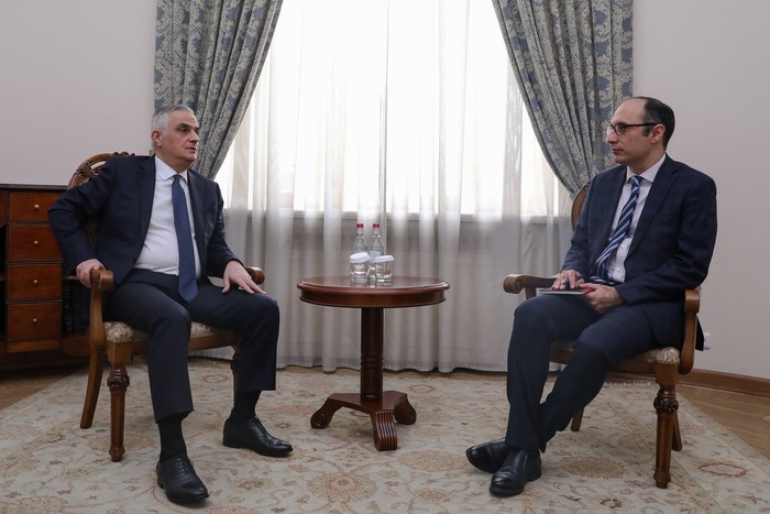 Փոխվարչապետ Մհեր Գրիգորյանն ընդունել է ԱՄՀ մշտական ներկայացուցչին