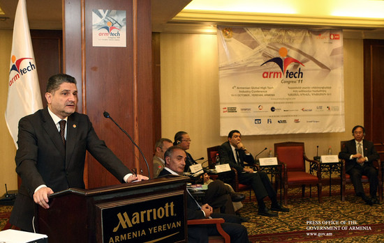 Բացվել է «ԱրմԹեք կոնգրես 2011» Հայաստանի բարձր տեխնոլոգիաների 4-րդ ամենամյա համաժողովը
