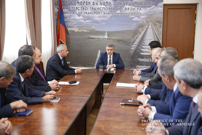 Վարչապետը ՀՀ էներգետիկայի և բնական պաշարների, գյուղատնտեսության, ֆինանսների, տրանսպորտի և կապի նախար