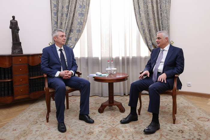 Փոխվարչապետ Մհեր Գրիգորյանն ընդունել է Կայունացման և զարգացման եվրասիական հիմնադրամի գործադիր տնօրեն