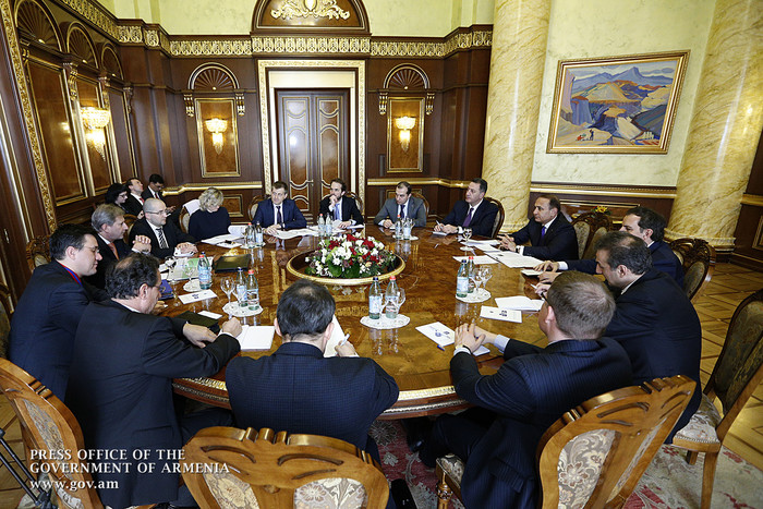 Հովիկ Աբրահամյանն ընդունել է Յոհանես Հանի գլխավորած պատվիրակությանը