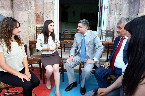Տիգրան Սարգսյանը հանդիպել է Հանքավանի ճամբարներում հանգստացող երեխաներին