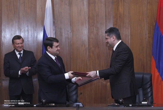 Կայացել է հայ-ռուսական միջկառավարական տնտեսական հանձնաժողովի համանախագահների հանդիպումը