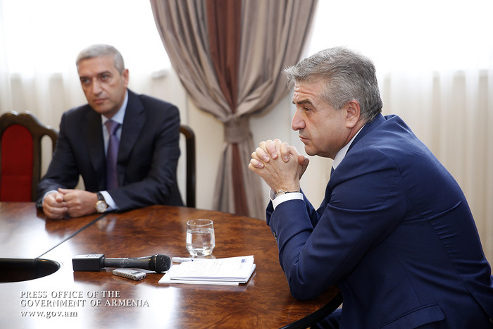 Վարչապետը ՀՀ էներգետիկայի և բնական պաշարների, գյուղատնտեսության, ֆինանսների, տրանսպորտի և կապի նախար