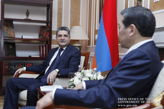 Սանկտ Պետերբուրգում կայացել է Հայաստանի և Ղազախստանի վարչապետների հանդիպումը
