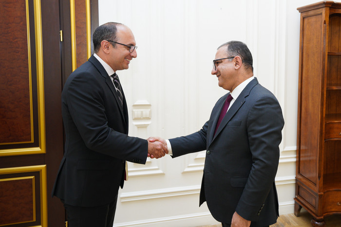 Փոխվարչապետ Տիգրան Խաչատրյանն  ընդունել է Հայաստանում ԱՄՀ նորանշանակ  մշտական  ներկայացուցչին